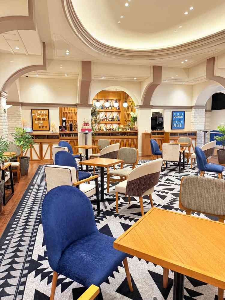 ゲストの待合所。カジュアル雰囲気でした。