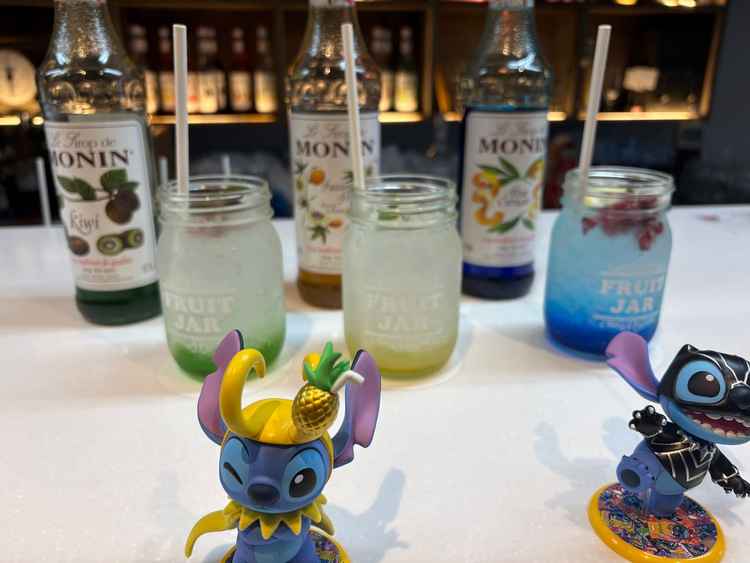ロビーでくつろぎながら飲めるウェルカムドリンクです。ドリンクにこだわりがあるそうで、とてもおいしい。
