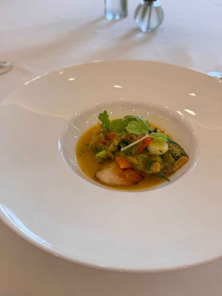 試食会で出していただいた魚料理