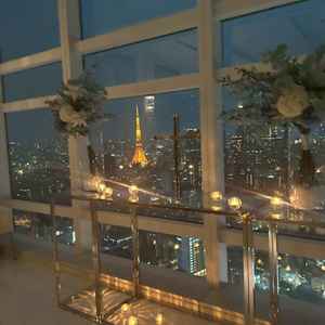 東京タワーを眺められるいい位置取りだと思った