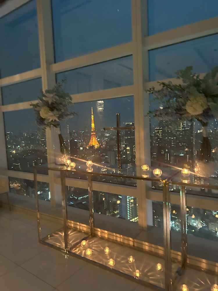 東京タワーを眺められるいい位置取りだと思った