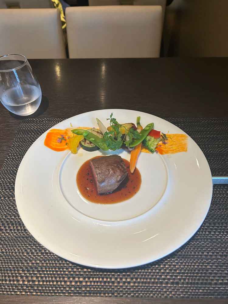 試食させていただいた、美味しいメイン料理です。