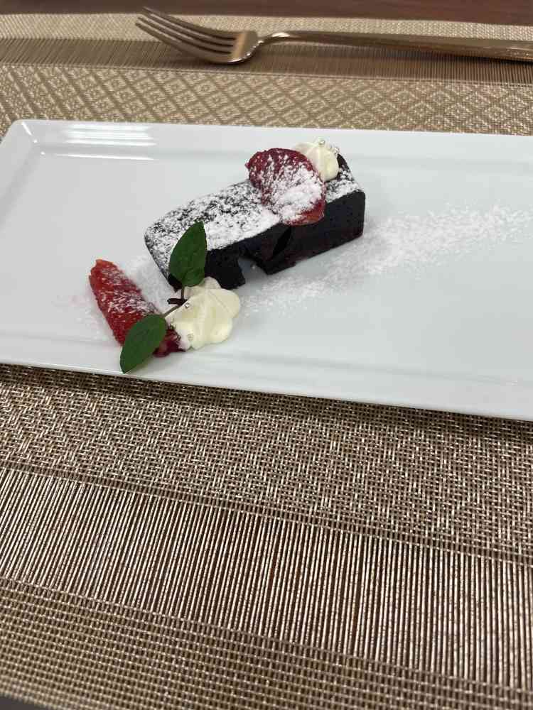 試食で出てきたデザート