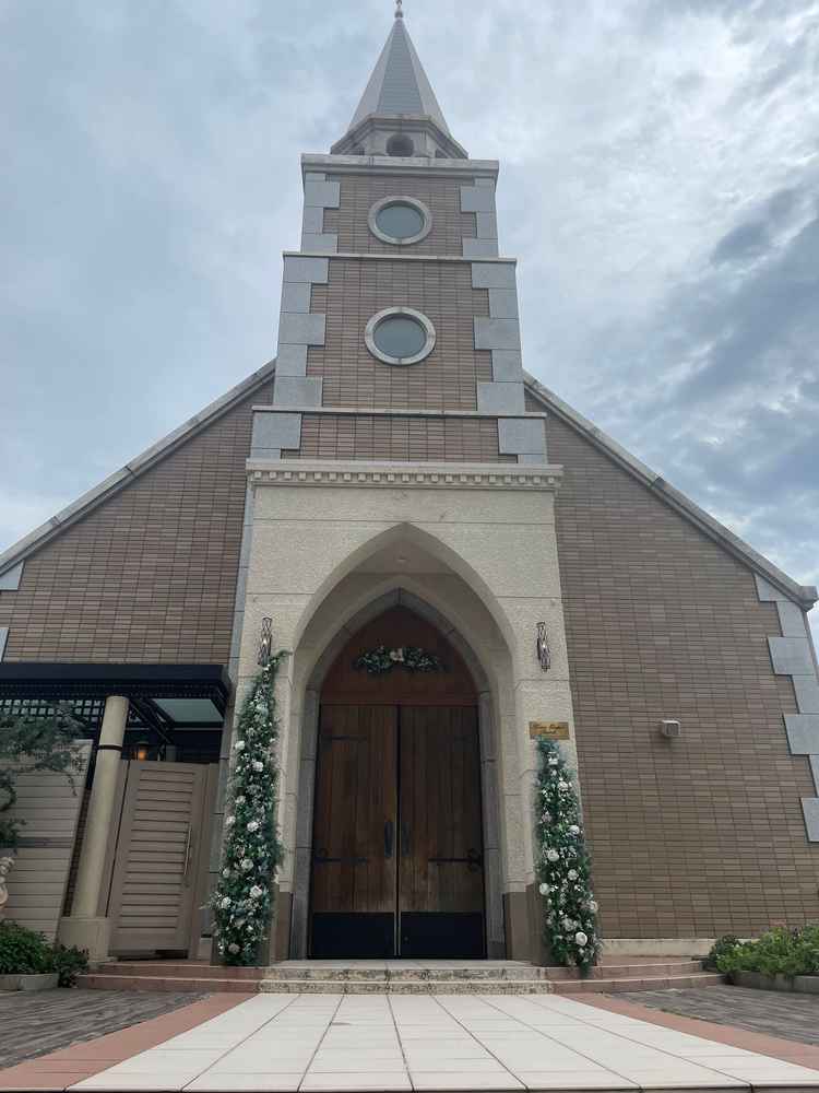 教会外の写真です。