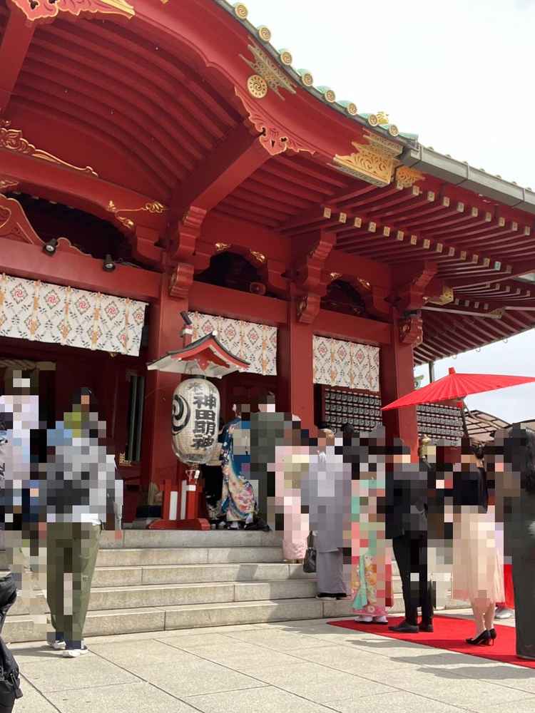 実際の挙式も見ることができ、イメージがわきました。