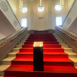 階段。ここで撮られてた写真とても映えてました！