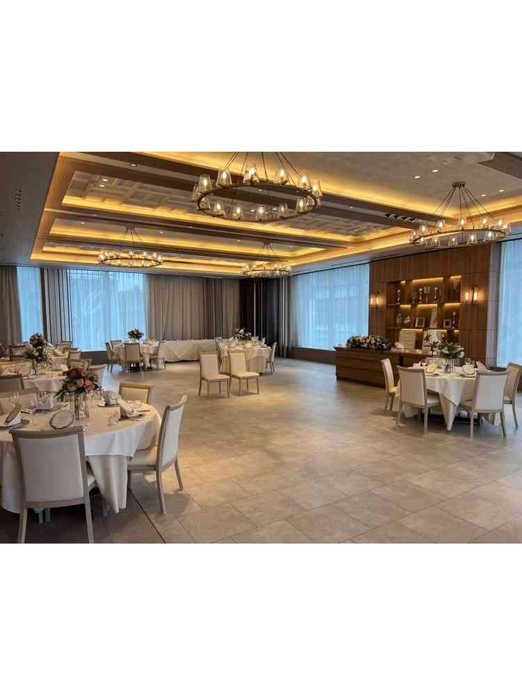 会場はゲストハウスとしては広々としており、柱などもないため、見通しが良い