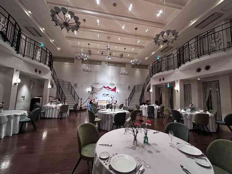 披露宴会場その①