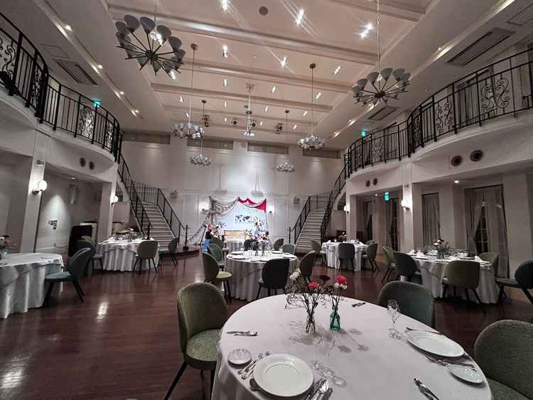 披露宴会場その①