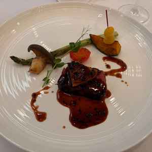 焼けたお肉。とても柔らかくて美味しかったです