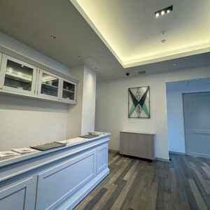 披露宴会場前のスペース。フロア貸し切りなので好きにアレンジ可能。