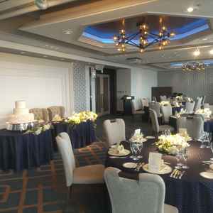 最上階の披露宴会場は景色が最高です。