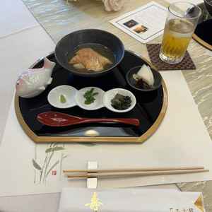 試食の鯛茶漬け