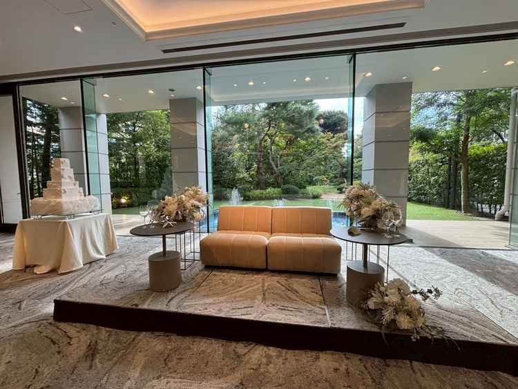 決めた披露宴会場