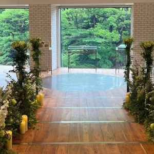 サンライズ・ガーデン、挙式会場。