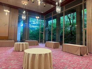 古風な披露宴会場も素敵で迷いました。