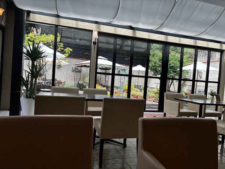 打合せで使用した、本番はゲストが待っているところ