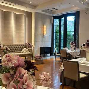 こじんまりとした披露宴会場