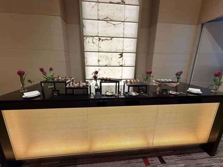 挙式前のゲストへ振舞われるサンプル