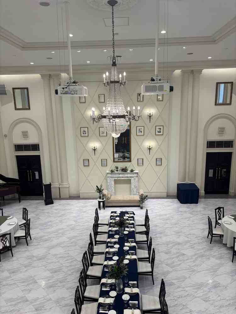 式場（階段上からの景色）