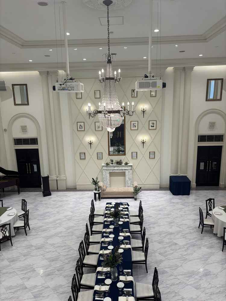 式場（階段上からの景色）