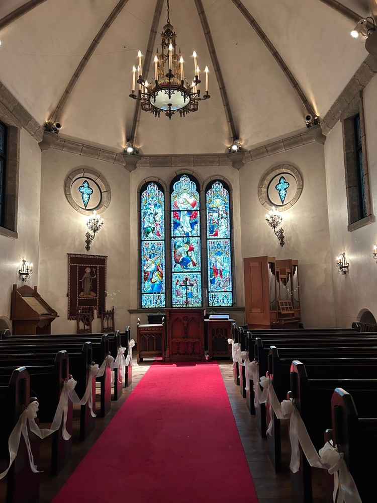 チャペルを開けた直後の景色