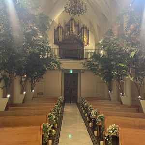 チャペルの座席写真です