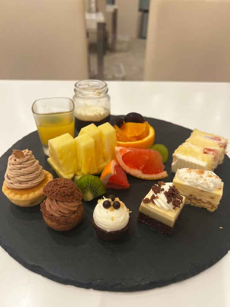 試食の最後に出していただいたスイーツ。一つひとつ丁寧に作られており、とても美味しかったです。