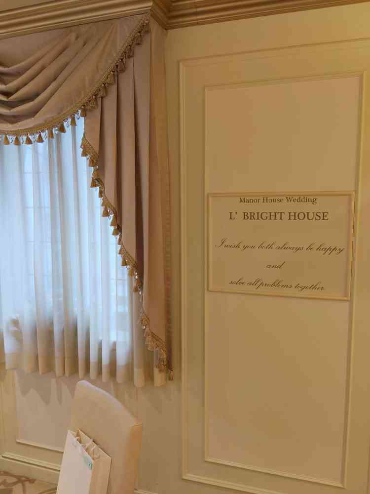 自然光も入り、明るい雰囲気でした。