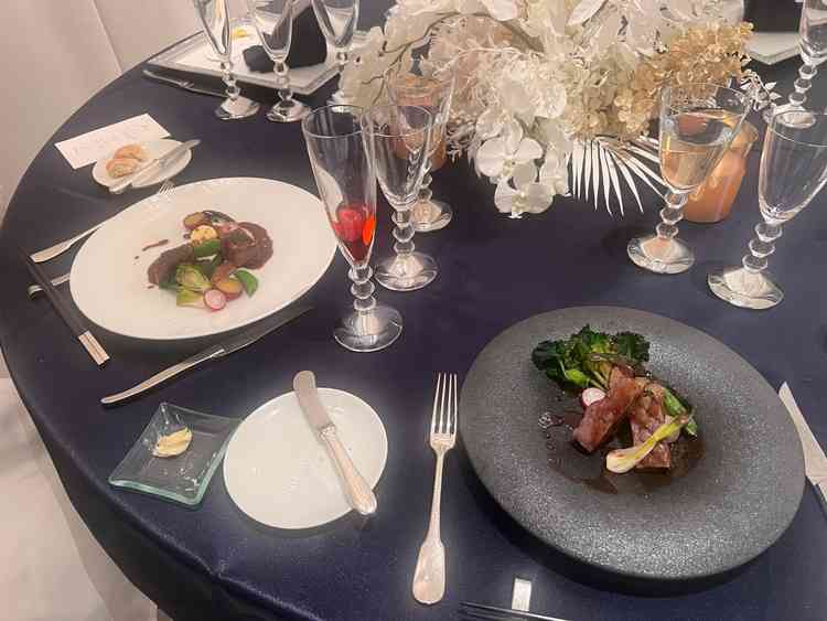 メインのお肉料理もとても美味しかったです！