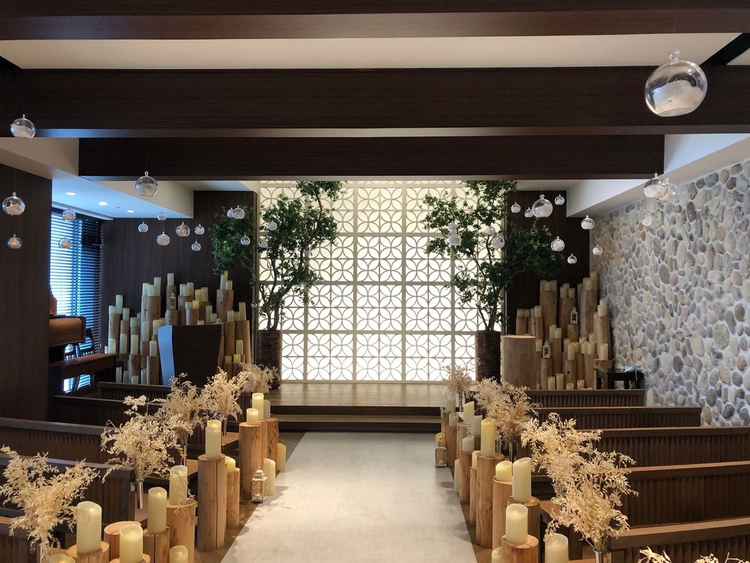 入口側から撮影したチャペル