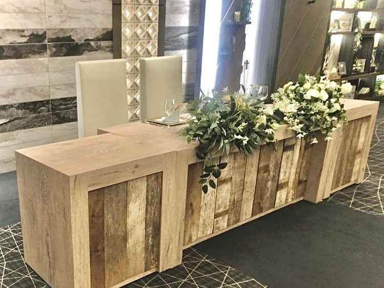 披露宴会場の雰囲気