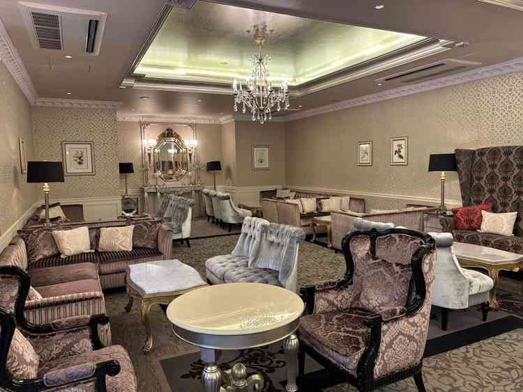 式までの控室は、会場ごとで部屋が区切られているそうです。