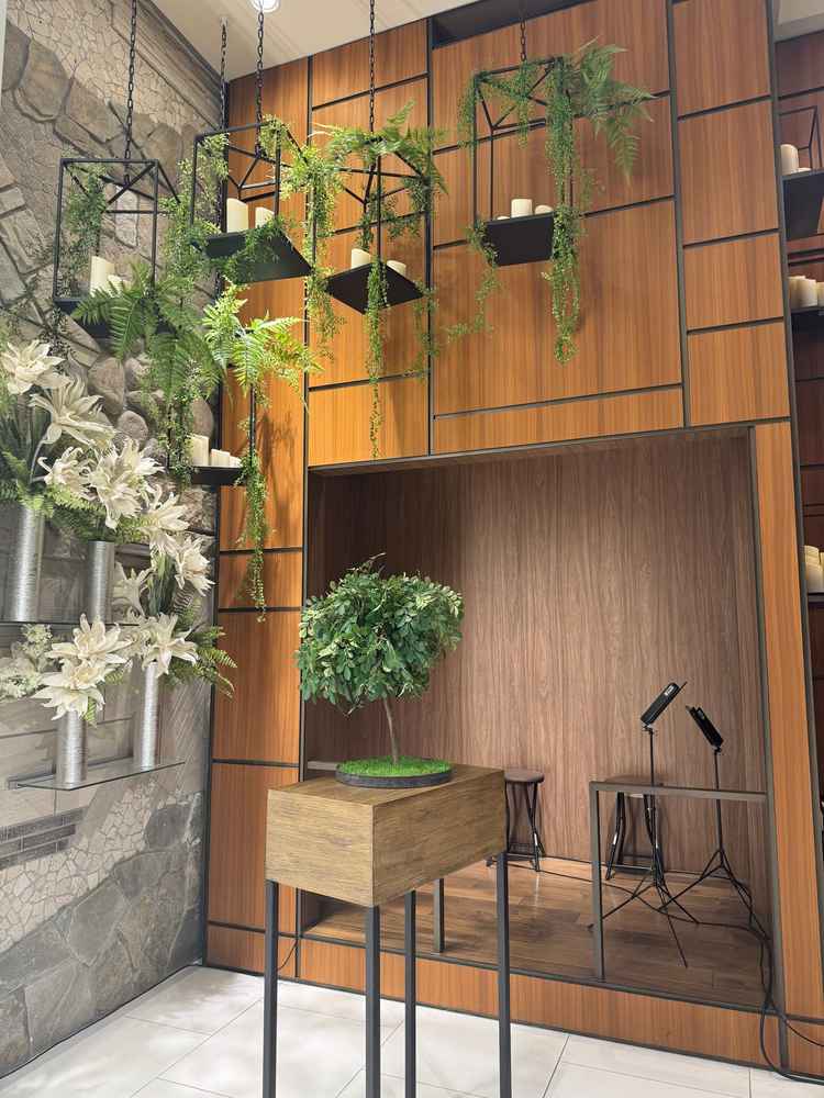 チャペルの細かいところもオシャレでした。