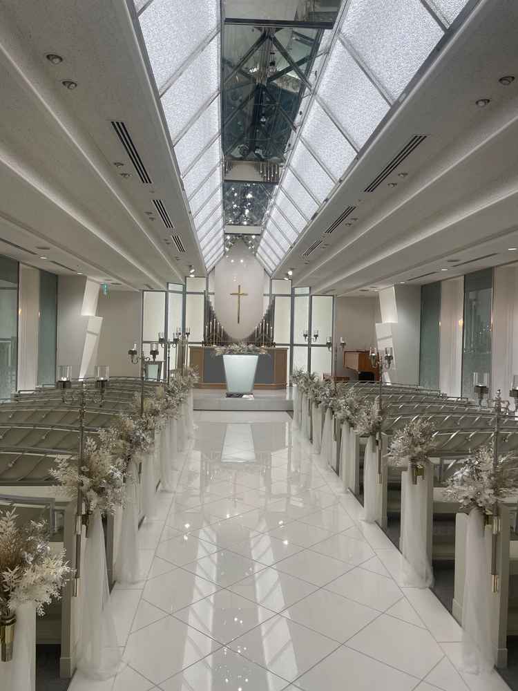 王道のチャペル。