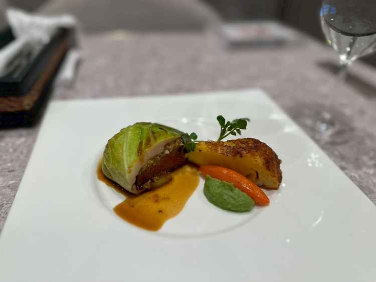 試食のメインディッシュを頂きました。