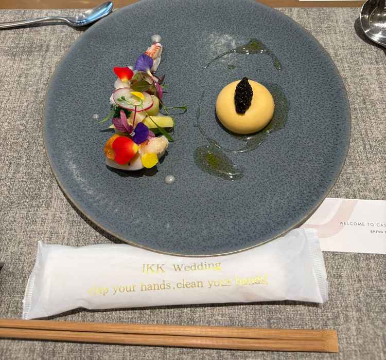 料理は全て美味しかったですが、特に前菜が見た目も綺麗で美味しかったです。