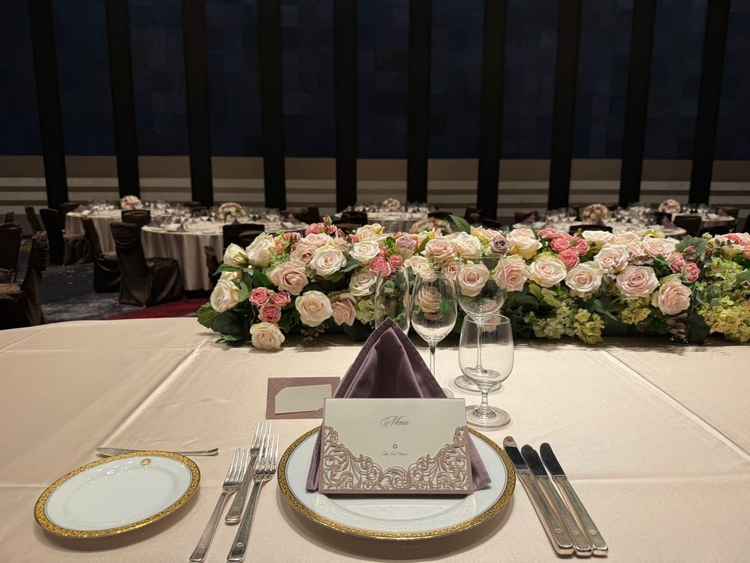 新郎新婦からの目線