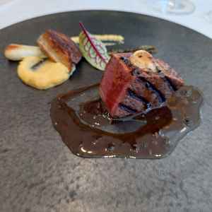 フォアグラとフィレの組み合わせが豪華でした。