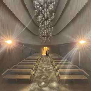 チャペル。幻想的で雰囲気が気に入りました。