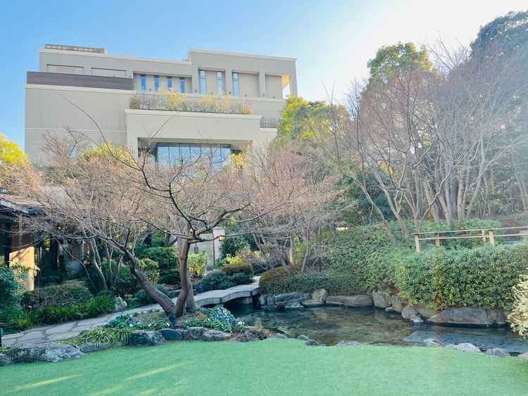 日本庭園も手入れがされており、軽井沢に来たような雰囲気がありました。