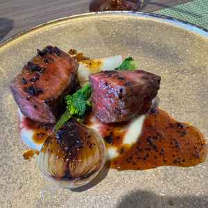 ご試食の牛肉のフィレステーキ