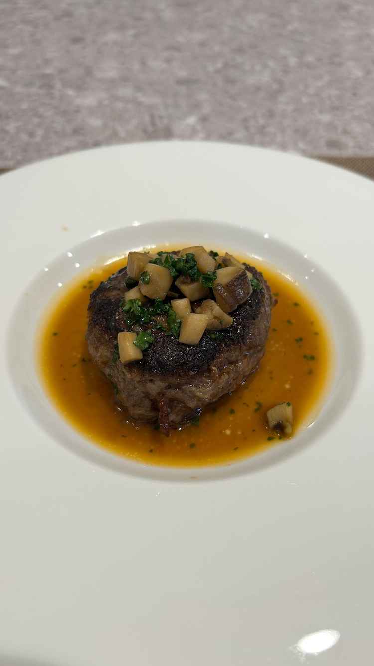 食べ応えのあるハンバーグ