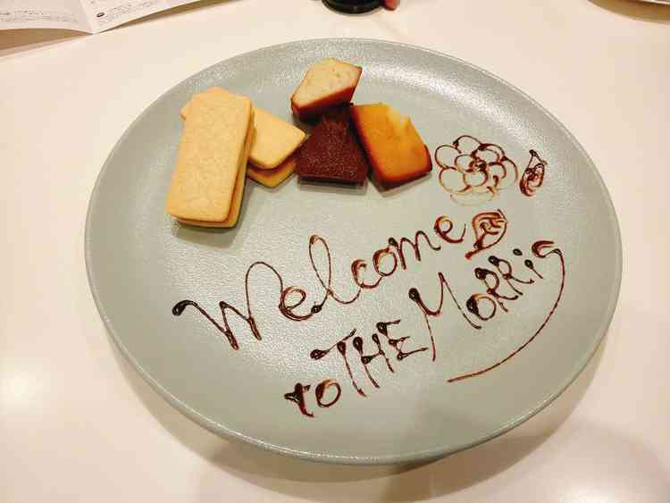 ヒアリング時にお出しいただいたお菓子の写真。