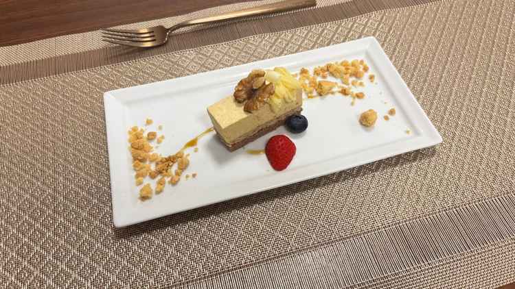 試食のデザート