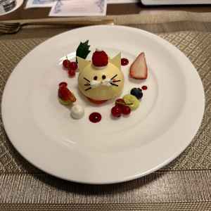 お食事の盛り付けも可愛らしかったです。