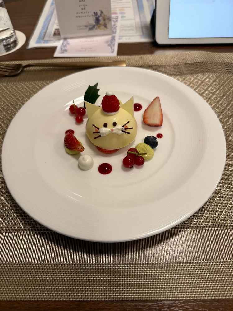 お食事の盛り付けも可愛らしかったです。