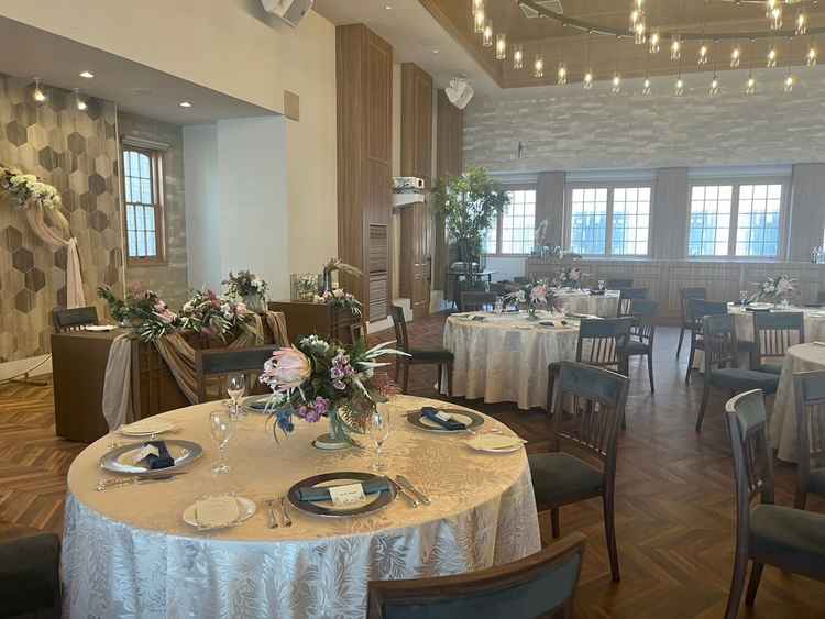 披露宴会場です。