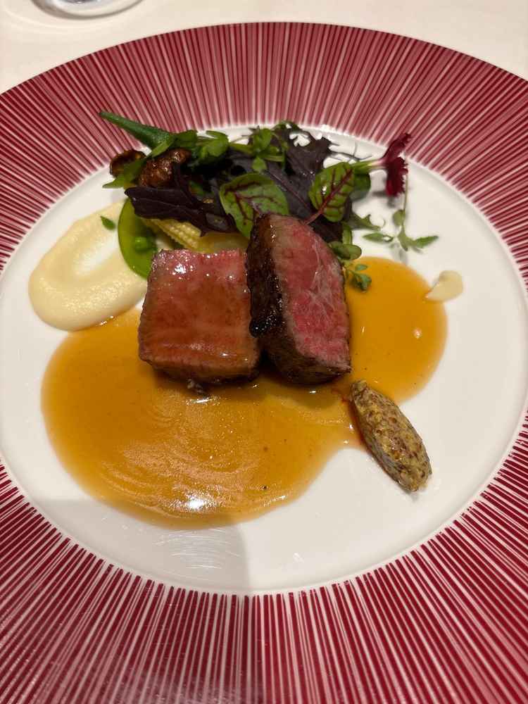 試食②お肉がすごく美味しかった。