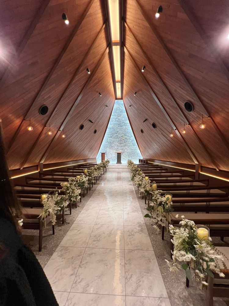 チャペルの中です。